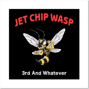 Jet Chip Wasp Football Fans Kansas City Posters and Art